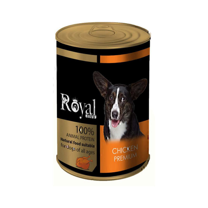 کنسرو سگ رویال کوکو طعم گوشت مرغ، 380 گرم